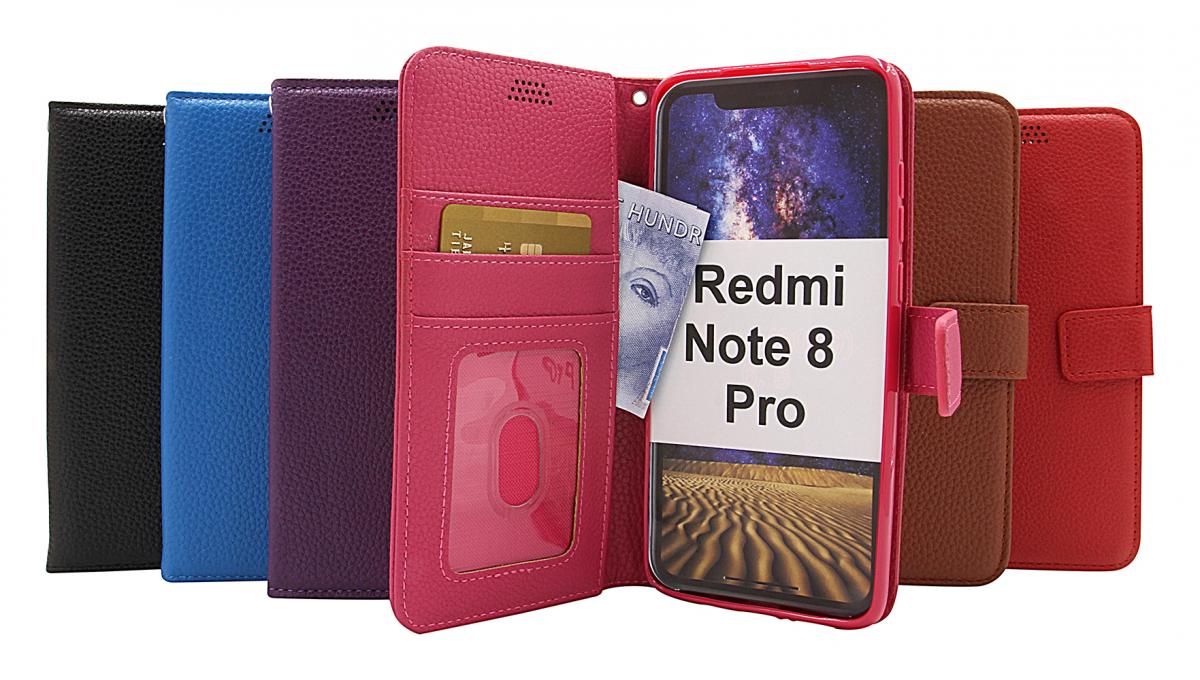 billigamobilskydd.seNew Standcase Wallet Xiaomi Redmi Note 8 Pro