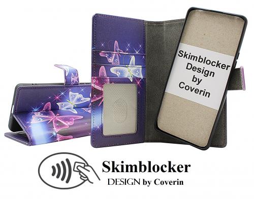 CoverinSkimblocker Samsung Galaxy S21 FE 5G Magnet Plnboksfodral Design