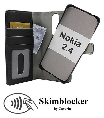 CoverinSkimblocker Magnet Fodral Nokia 2.4