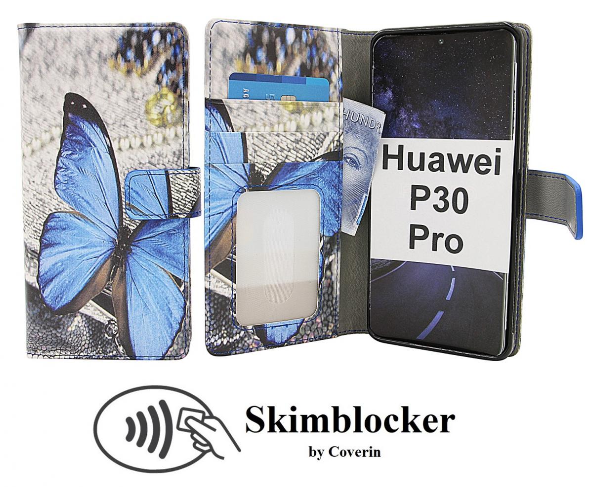 CoverInSkimblocker Magnet Designwallet Huawei P30 Pro (VOG-L29)