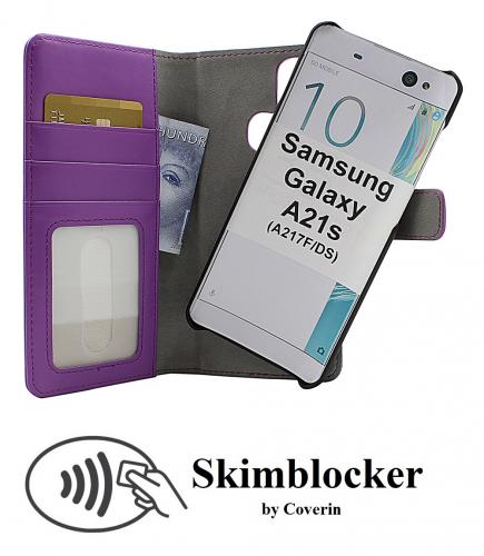 CoverInSkimblocker Magnet Fodral Samsung Galaxy A21s (A217F/DS)