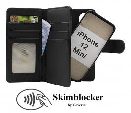 CoverinSkimblocker iPhone 12 Mini XL Magnet Plånboksfodral