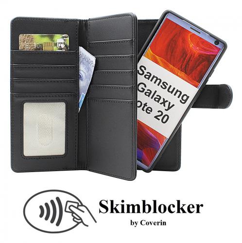 CoverinSkimblocker Samsung Galaxy Note 20 5G XL Magnet Plnboksfodral