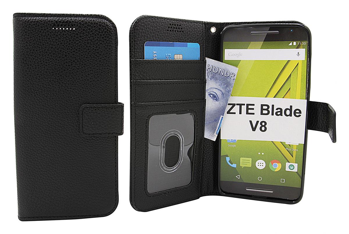 billigamobilskydd.seNew Standcase Wallet ZTE Blade V8
