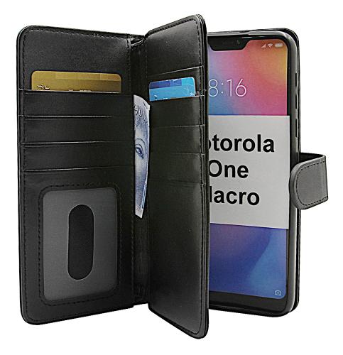 CoverinSkimblocker XL Magnet Fodral Motorola One Macro