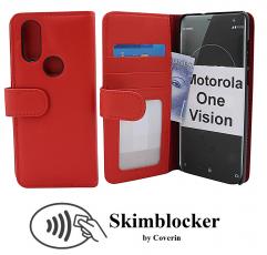 CoverinSkimblocker Plånboksfodral Motorola One Vision