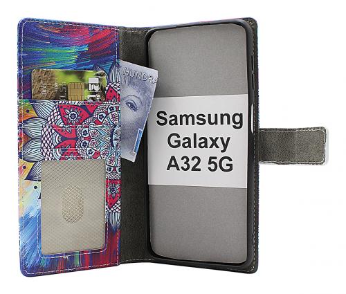 CoverinSkimblocker Samsung Galaxy A32 5G Plnboksfodral Design