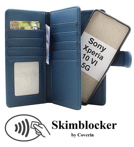 CoverinSkimblocker Sony Xperia 10 VI 5G XL Magnet Plnboksfodral