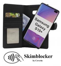 CoverinSkimblocker Samsung Galaxy S10 Plus Magnet Plånboksfodral