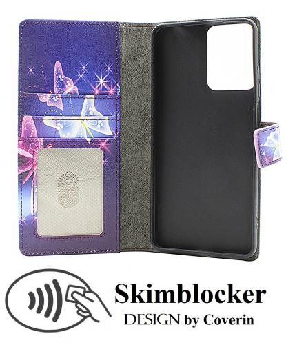 CoverinSkimblocker Motorola Moto E14 Plnboksfodral Design