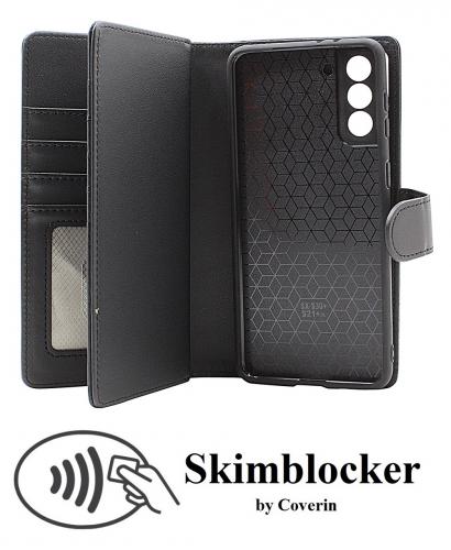 CoverinSkimblocker Samsung Galaxy S21 Plus 5G XL Magnet Plnboksfodral