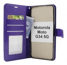 billigamobilskydd.seCrazy Horse Wallet Motorola Moto G34 5G