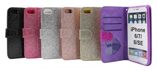 billigamobilskydd.seStandcase Glitter Wallet iPhone 7/8/SE 2nd Gen.