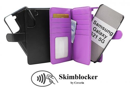 CoverinSkimblocker XL Magnet Fodral Samsung Galaxy S21 5G (G991B)