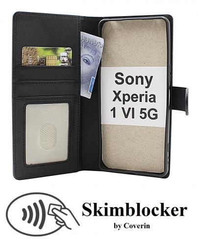 CoverinSkimblocker Sony Xperia 1 VI 5G Magnet Plnboksfodral