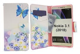 billigamobilskydd.seDesignwallet Nokia 3.1 (2018)