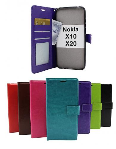 billigamobilskydd.seCrazy Horse Wallet Nokia X10 / Nokia X20