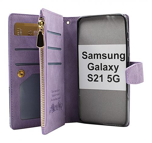 billigamobilskydd.seXL Standcase Lyxfodral Samsung Galaxy S21 5G (SM-G991B)