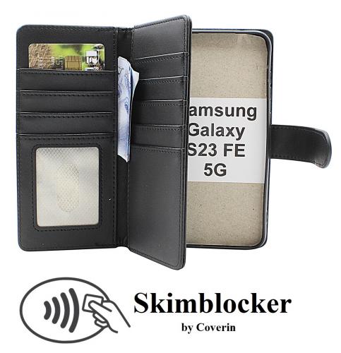 CoverinSkimblocker Samsung Galaxy S23 FE 5G XL Plnboksfodral