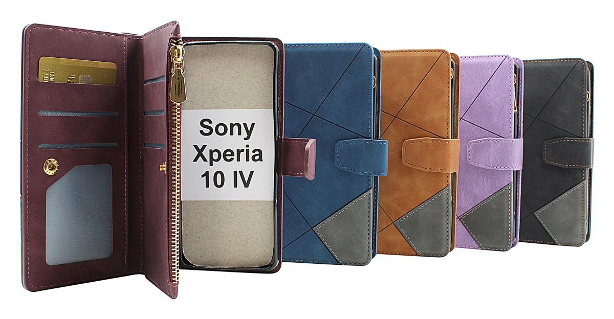 billigamobilskydd.seXL Standcase Lyxfodral Sony Xperia 10 IV 5G (XQ-CC54)