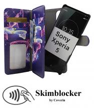 CoverInSkimblocker XL Magnet Designwallet Sony Xperia 5 (J9210)