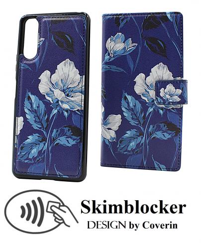 CoverinSkimblocker Sony Xperia 10 II Magnet Plnboksfodral Design