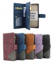 billigamobilskydd.seXL Standcase Lyxfodral Nokia C22 / C32