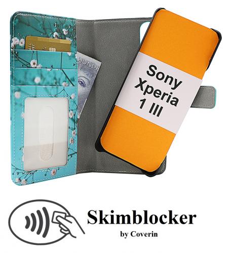 CoverinSkimblocker Magnet Designwallet Sony Xperia 1 III (XQ-BC52)