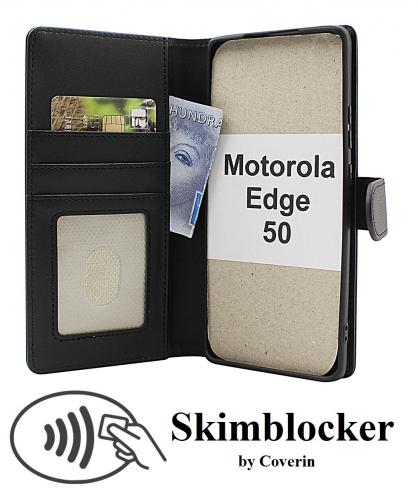 CoverinSkimblocker Motorola Edge 50 Plnboksfodral