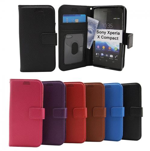 billigamobilskydd.seNew Standcase Wallet Sony Xperia X Compact (F5321)