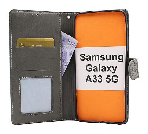 billigamobilskydd.seFlower Standcase Wallet Samsung Galaxy A33 5G (A336B)