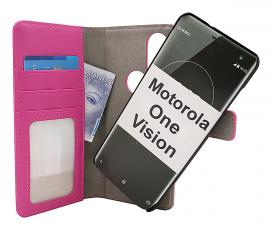 CoverinSkimblocker Magnet Fodral Motorola One Vision