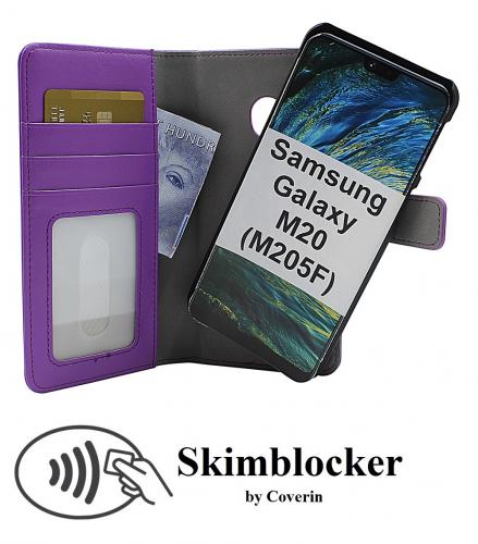 CoverinSkimblocker Magnet Fodral Samsung Galaxy M20 (M205F)