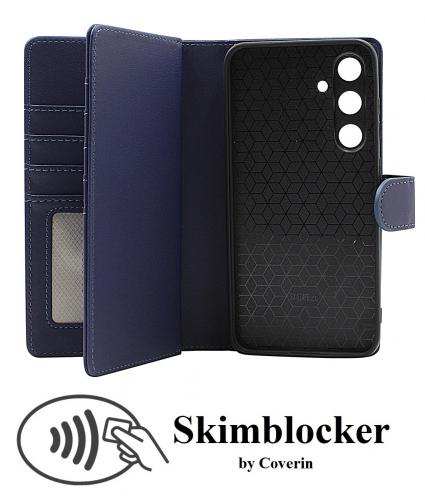 CoverinSkimblocker Samsung Galaxy S24 FE XL Magnet Plnboksfodral