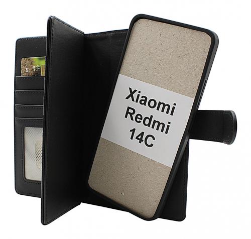 CoverinSkimblocker Xiaomi Redmi 14C XL Magnet Plnboksfodral