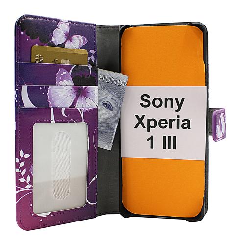 CoverinSkimblocker Magnet Designwallet Sony Xperia 1 III (XQ-BC52)