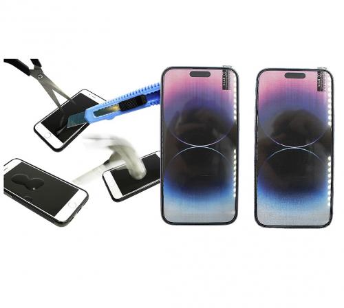 billigamobilskydd.se2-Pack Hrdat glas iPhone 15 Pro