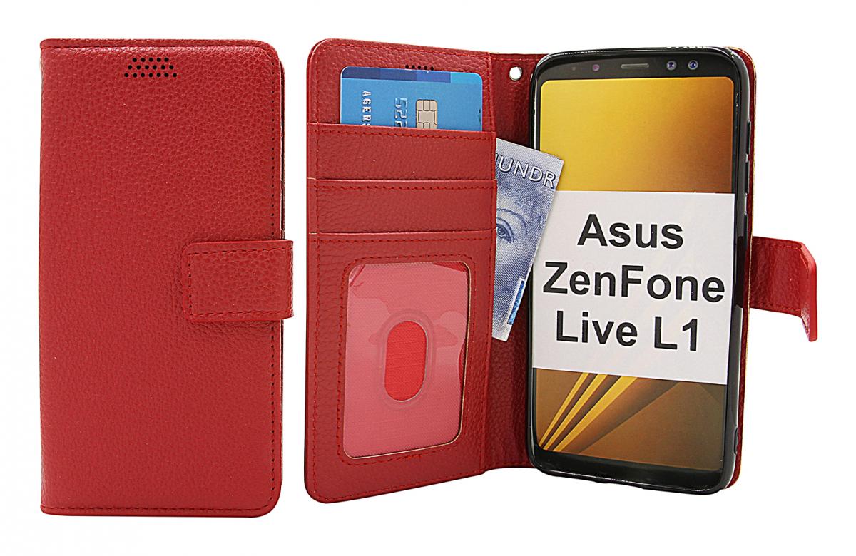 billigamobilskydd.seNew Standcase Wallet Asus ZenFone Live L1 (ZA550KL)