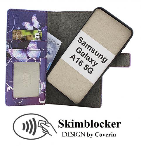 CoverinSkimblocker Samsung Galaxy A16 / A16 5G Magnet Plnboksfodral Design