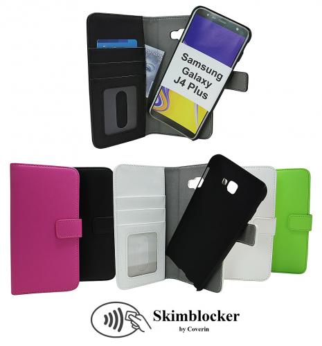 CoverinSkimblocker Magnet Fodral Samsung Galaxy J4 Plus (J415FN/DS)