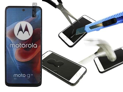 billigamobilskydd.seHrdat glas Motorola Moto G34 5G