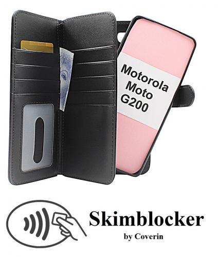 CoverinSkimblocker XL Magnet Fodral Motorola Moto G200