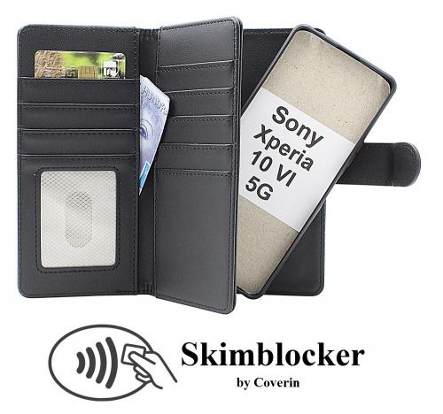 CoverinSkimblocker Sony Xperia 10 VI 5G XL Magnet Plnboksfodral