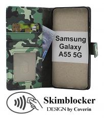 CoverinSkimblocker Samsung Galaxy A55 5G Plånboksfodral Design