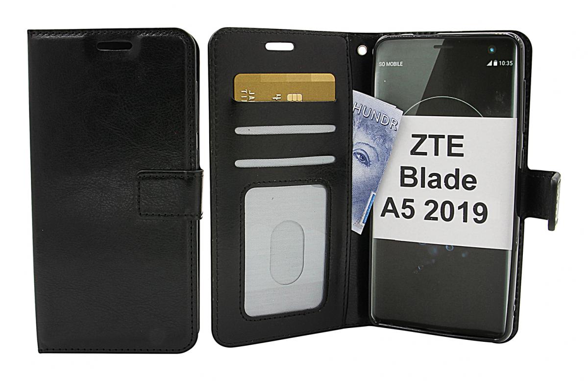 billigamobilskydd.seCrazy Horse Wallet ZTE Blade A5 2019