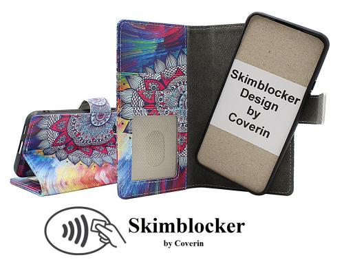 CoverinSkimblocker Samsung Galaxy S22 5G Magnet Plnboksfodral Design