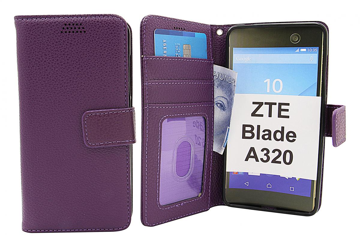 billigamobilskydd.seNew Standcase Wallet ZTE Blade A320