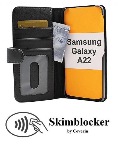 CoverinSkimblocker Plnboksfodral Samsung Galaxy A22 (SM-A225F/DS)