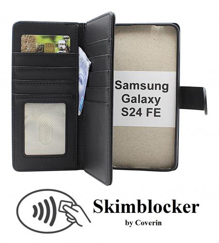 CoverinSkimblocker Samsung Galaxy S24 FE XL Plnboksfodral