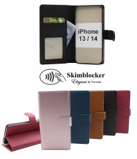 CoverinSkimblocker iPhone 13 / 14 Plånboksfodral